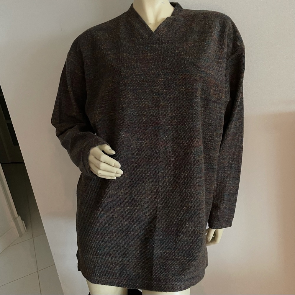Vintage Direction men V-neck long sleeved sweater